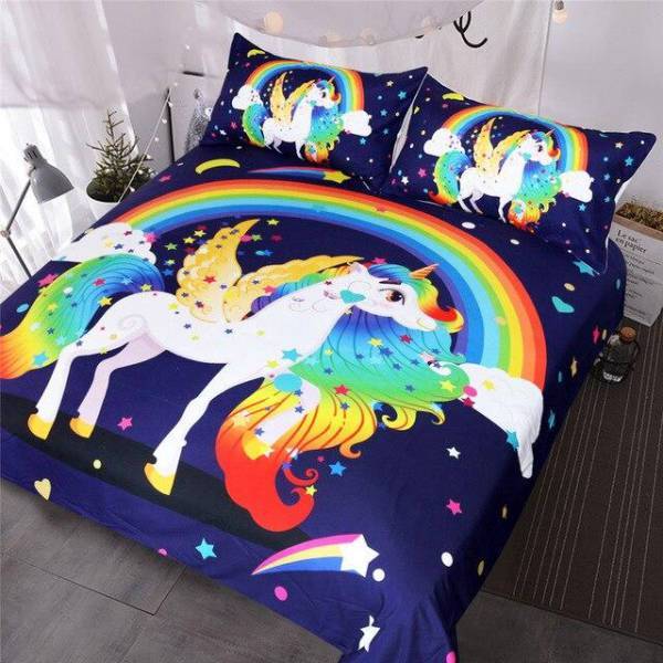 Playful Pals Unicorn Bed Set