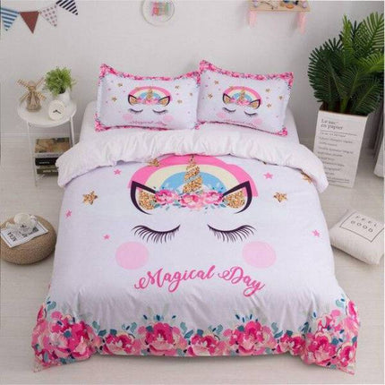 Starlit Sorcery Unicorn Bed Set