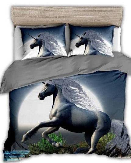 Starry Night Unicorn Bed Set
