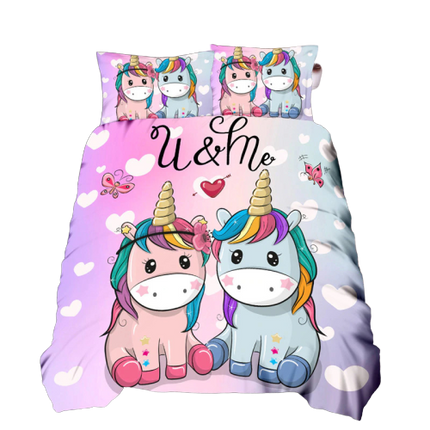 Pocket-Friendly Unicorn Bed Set