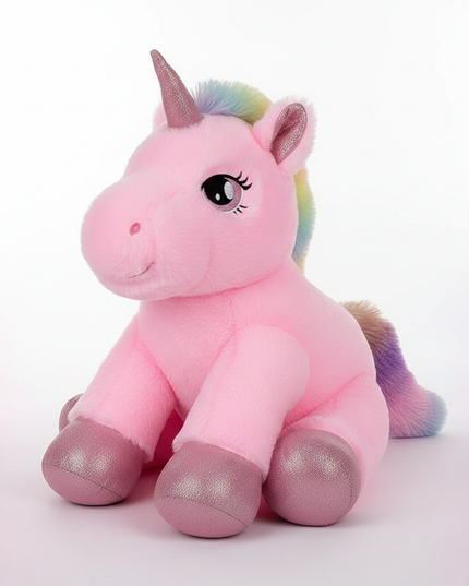 huge unicorn plush - white-bg