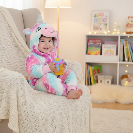 infant unicorn onesie - lifestyle