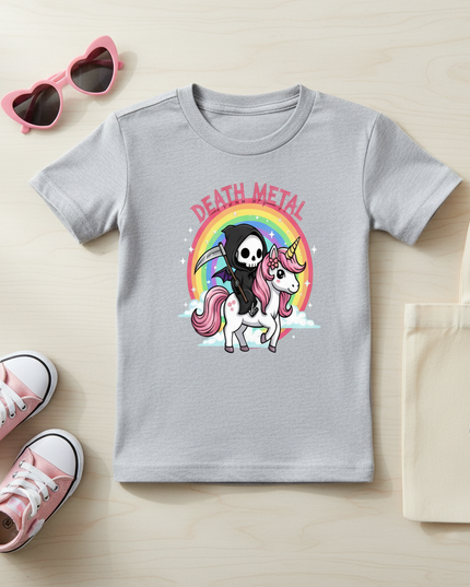infant unicorn shirt - flat-lay