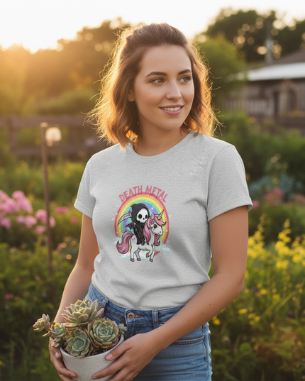 infant unicorn shirt - in-use