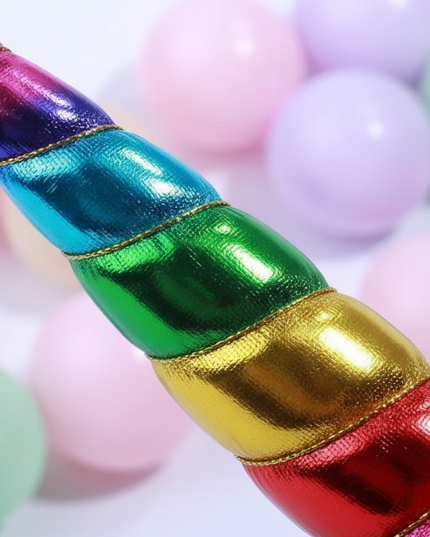iridescent unicorn horn - detail