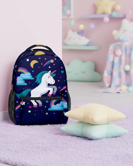kawaii unicorn backpack - lifestyle