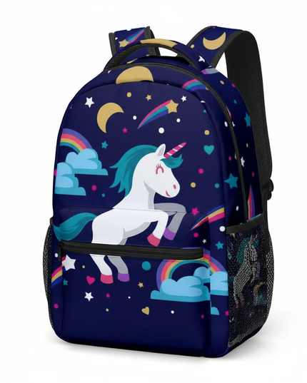 kawaii unicorn backpack - white-bg