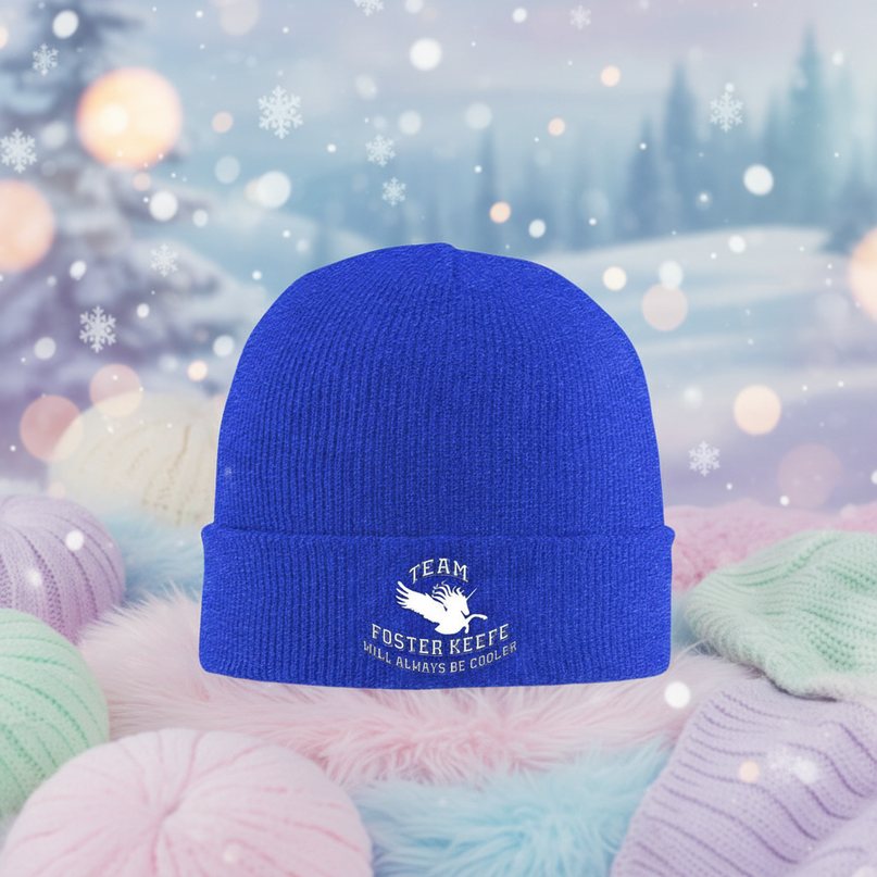 kawaii unicorn beanie - lifestyle