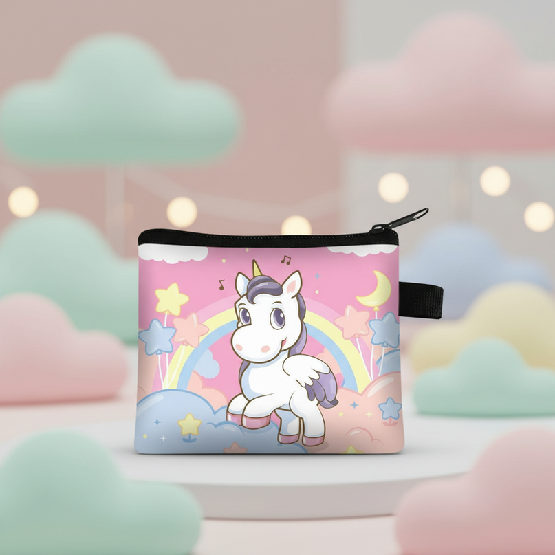 kawaii unicorn coin purse - lifestyle