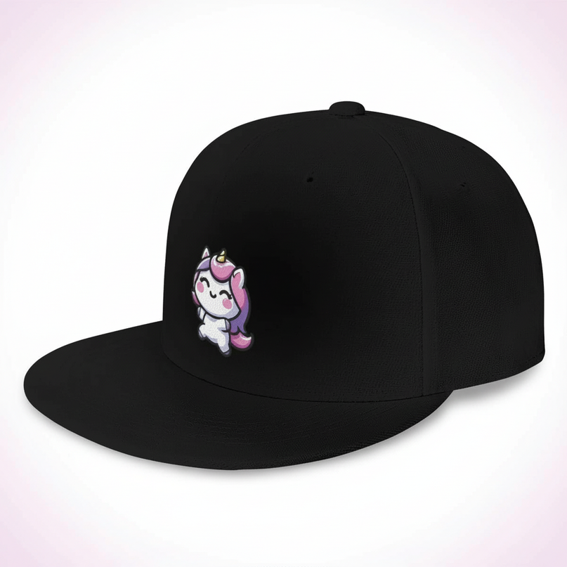 kawaii unicorn hat - white-bg
