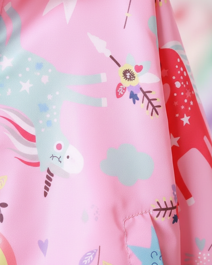 kawaii unicorn jacket - detail