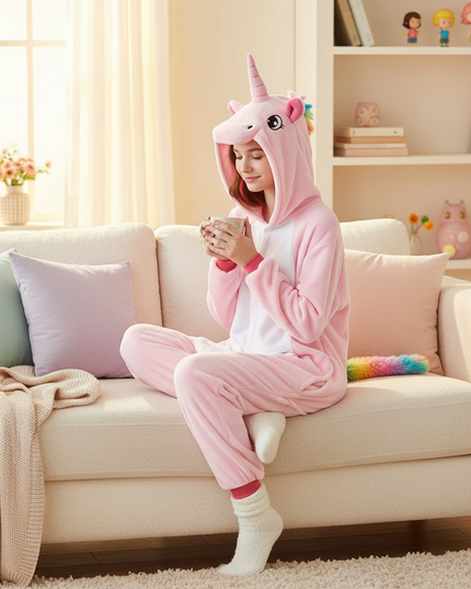 kawaii unicorn onesie - lifestyle