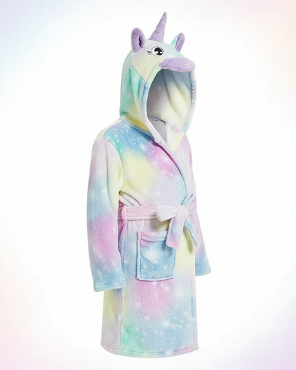 kawaii unicorn robe - white-bg
