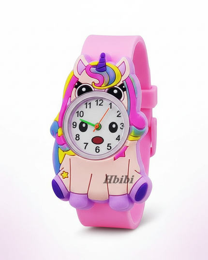 kawaii unicorn watch - white-bg