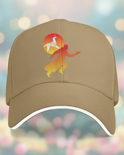 khaki unicorn hat - lifestyle