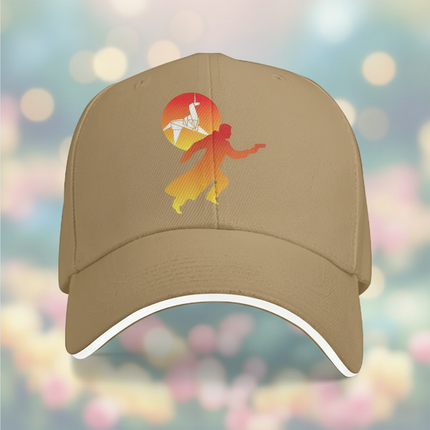 khaki unicorn hat - lifestyle