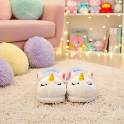 kids lovely unicorn slippers - lifestyle
