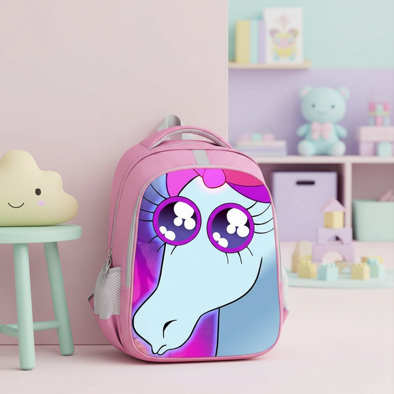kids unicorn school backpack girls - lifestyle