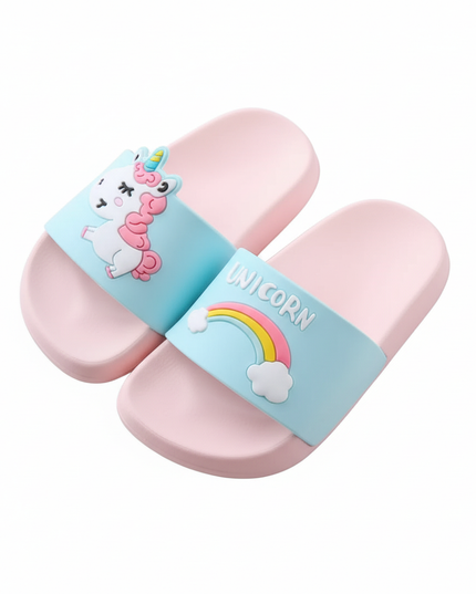 kids unicorn slides - white-bg