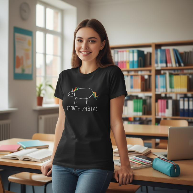 kindergarten unicorn shirt - lifestyle