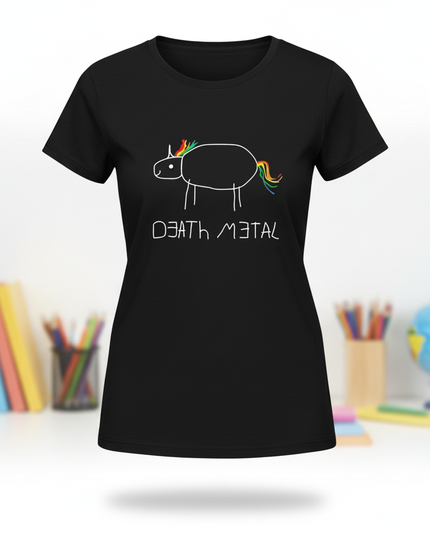 kindergarten unicorn shirt - white-bg