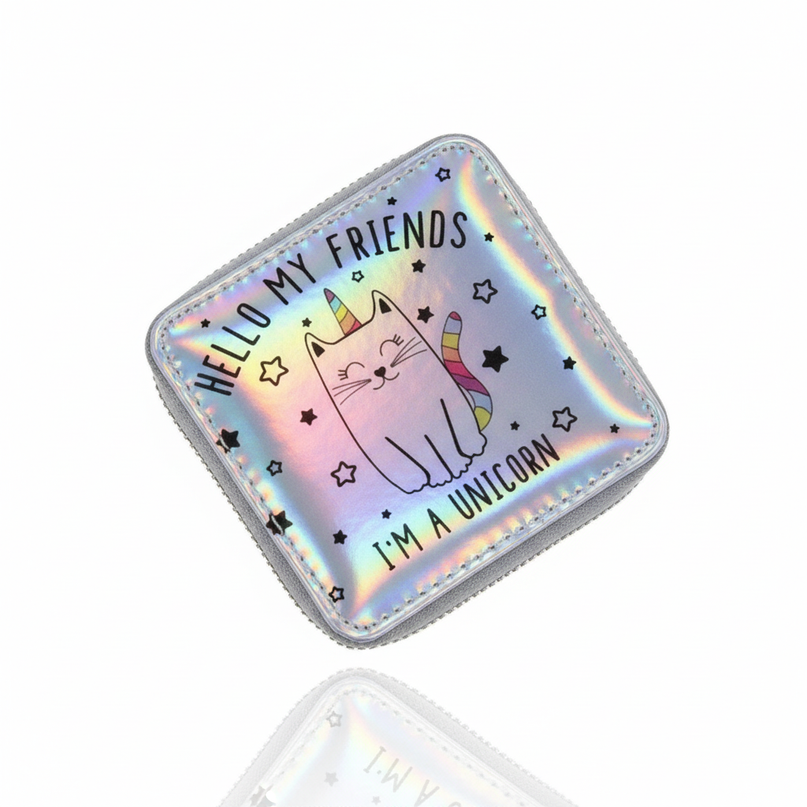 kitty unicorn wallet - white-bg