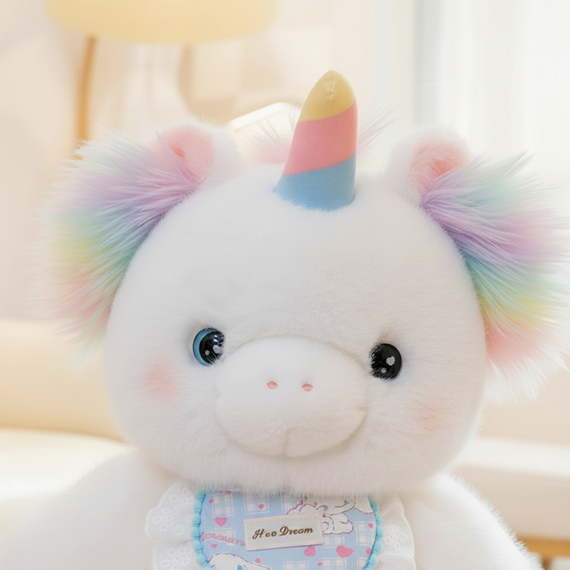 koala unicorn plush - detail