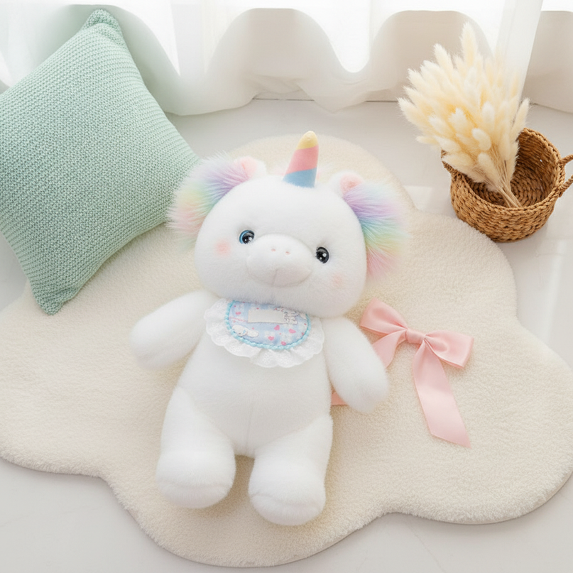 koala unicorn plush - flat-lay