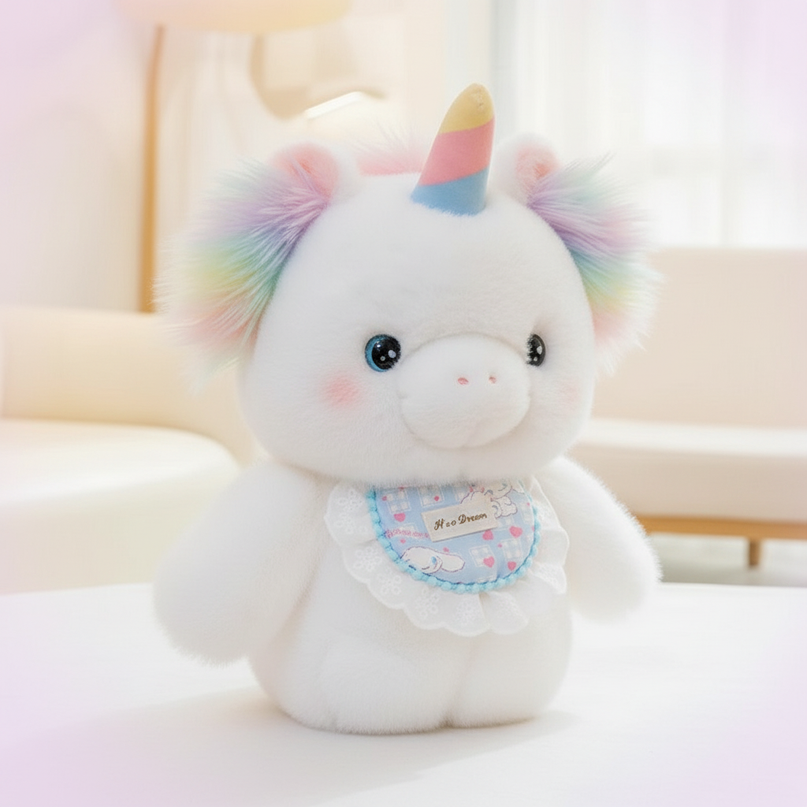 koala unicorn plush - white-bg
