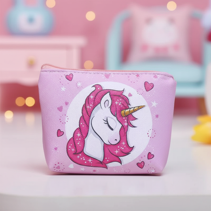 leather unicorn purse - lifestyle