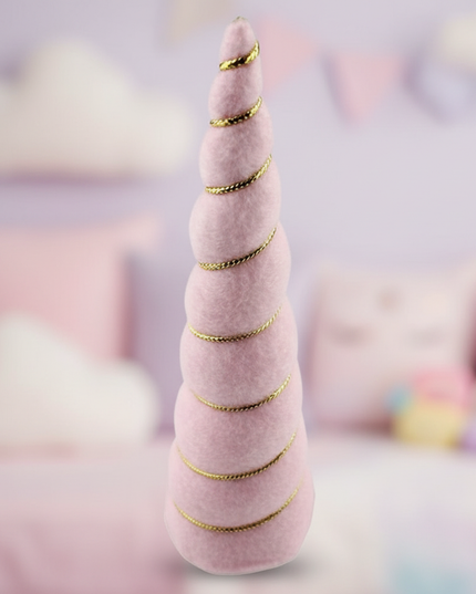 light pink unicorn horn - lifestyle