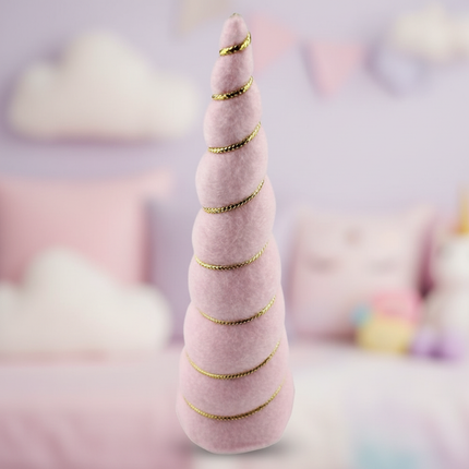 light pink unicorn horn - lifestyle
