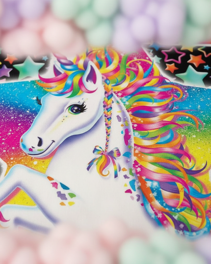 like a star unicorn bedding - detail