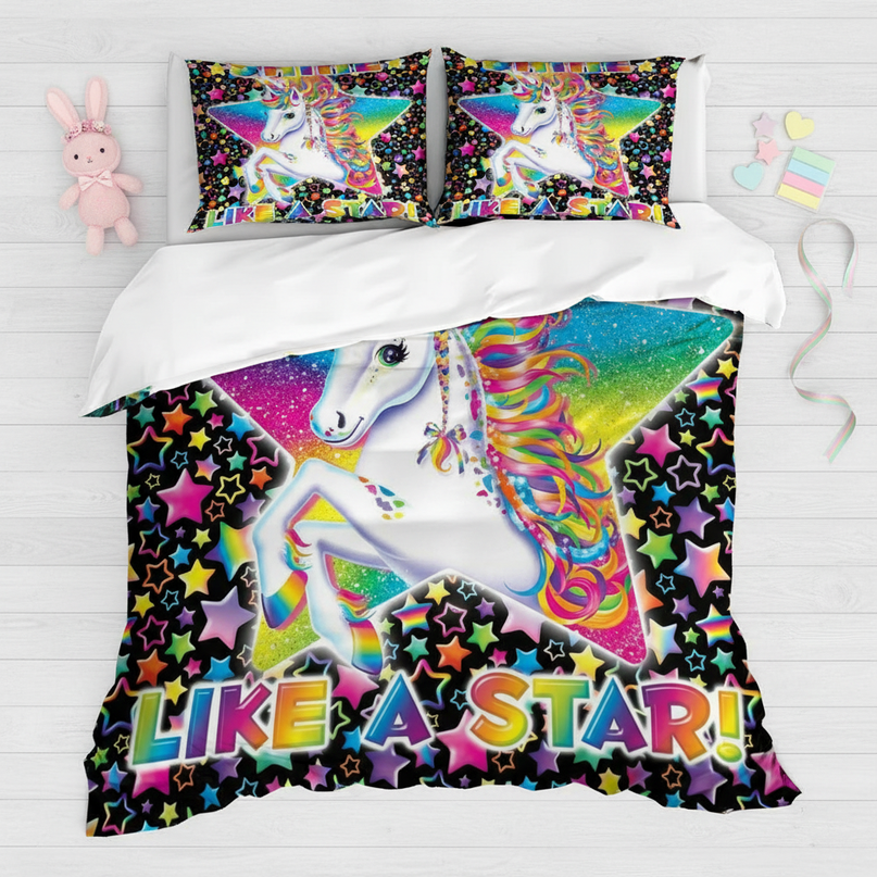 like a star unicorn bedding - flat-lay