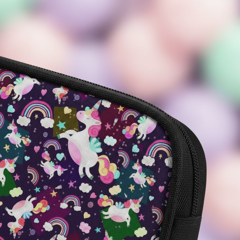 like a unicorn pencil case - detail