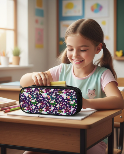 like a unicorn pencil case - in-use