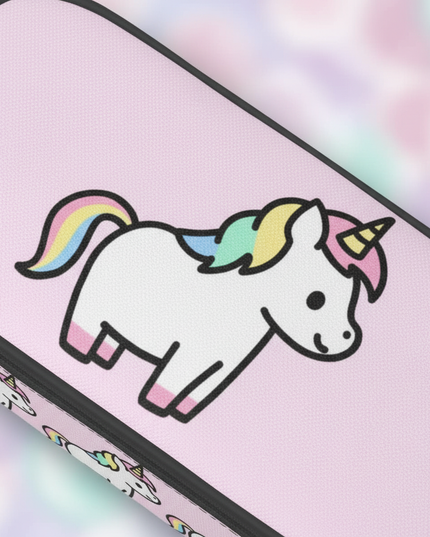 little uni unicorn pencil case - detail