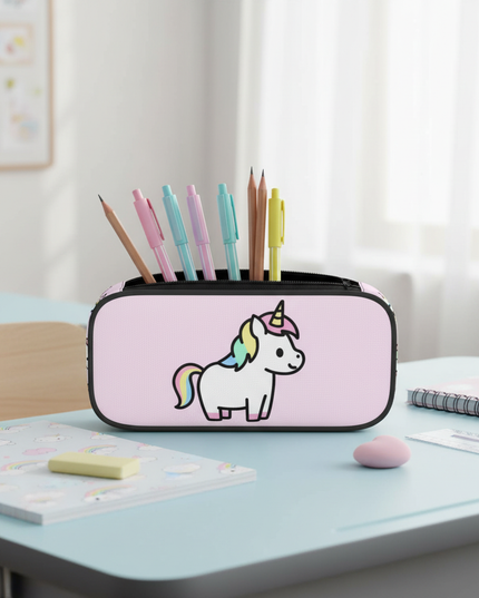 little uni unicorn pencil case - lifestyle