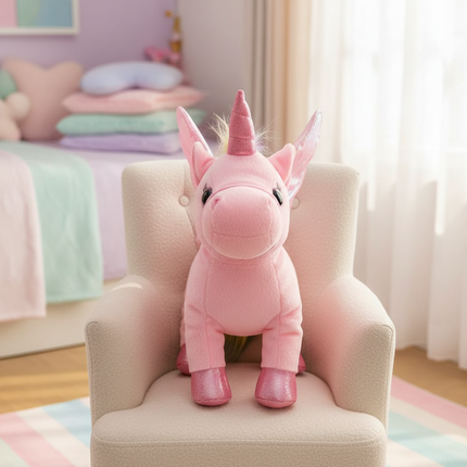 llama unicorn stuffed animal - lifestyle