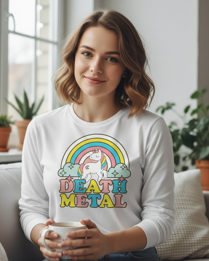 long sleeve unicorn shirt - lifestyle