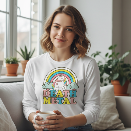 long sleeve unicorn shirt - lifestyle
