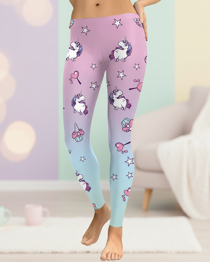 magical unicorn leggings - lifestyle
