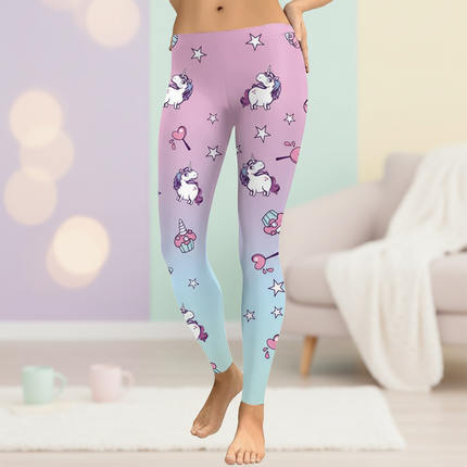 magical unicorn leggings - lifestyle