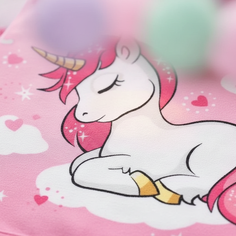 magical unicorn robe - detail