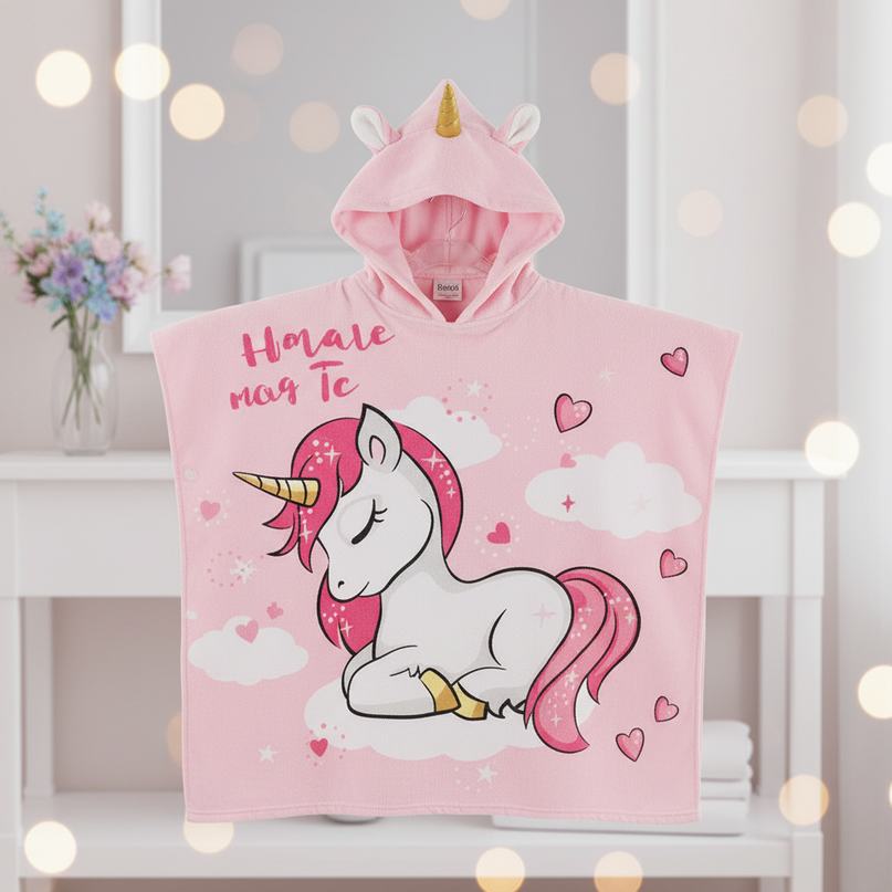 magical unicorn robe - lifestyle