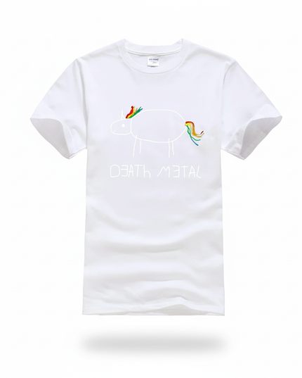 magical unicorn shirt - white-bg