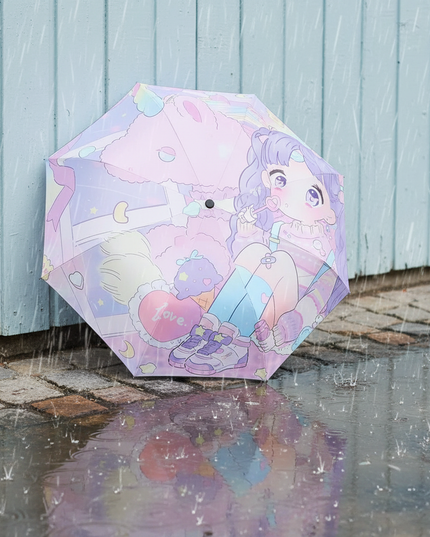magical unicorn umbrella - lifestyle