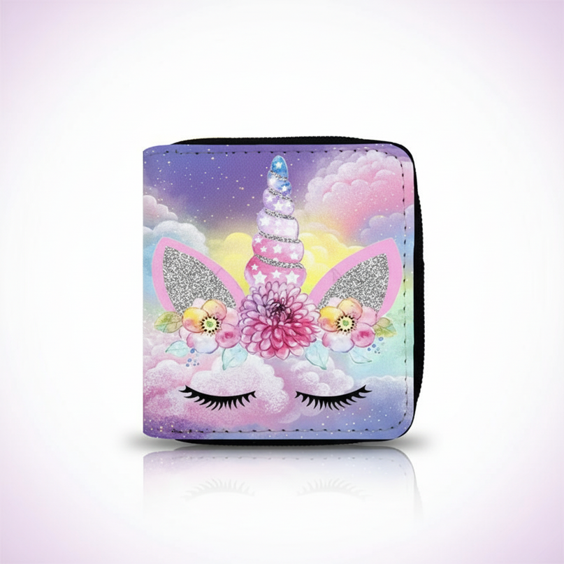 magical unicorn wallet - white-bg