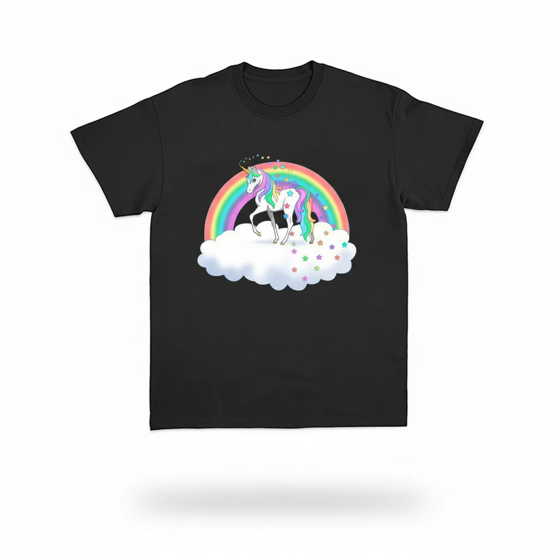 matching unicorn shirts - white-bg