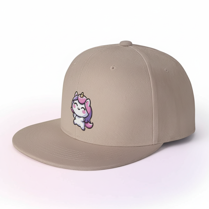 mens unicorn hat - white-bg